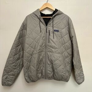Patagonia Gray Quilted Puffer Jacket